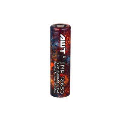 18650 AWT 3.7V 3500MAH 35A RAINBOW BATTERY [PACK OF 2]