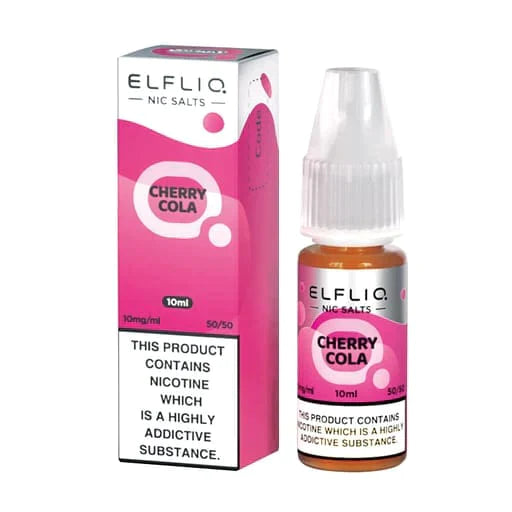 ELF BAR - ELFLIQ - CHERRY COLA - 10ML NIC SALT (Box of 10)