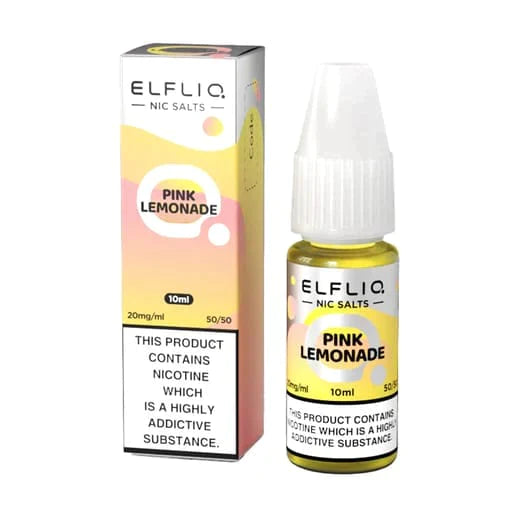 ELF BAR - ELFLIQ - PINK LEMONADE - 10ML NIC SALT (Box of 10)