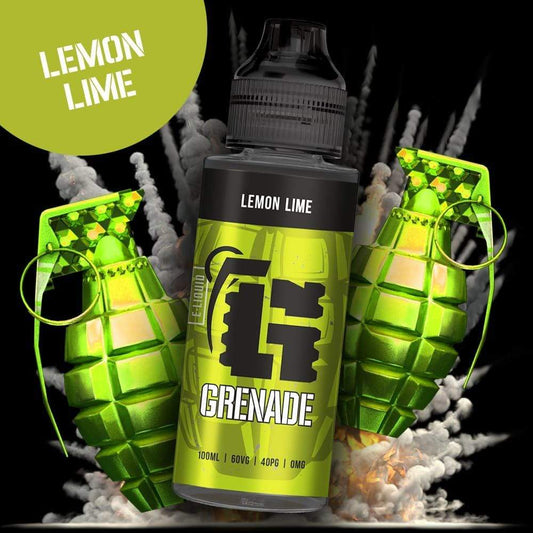 Grenade Lemon Lime E-Liquid-100ml