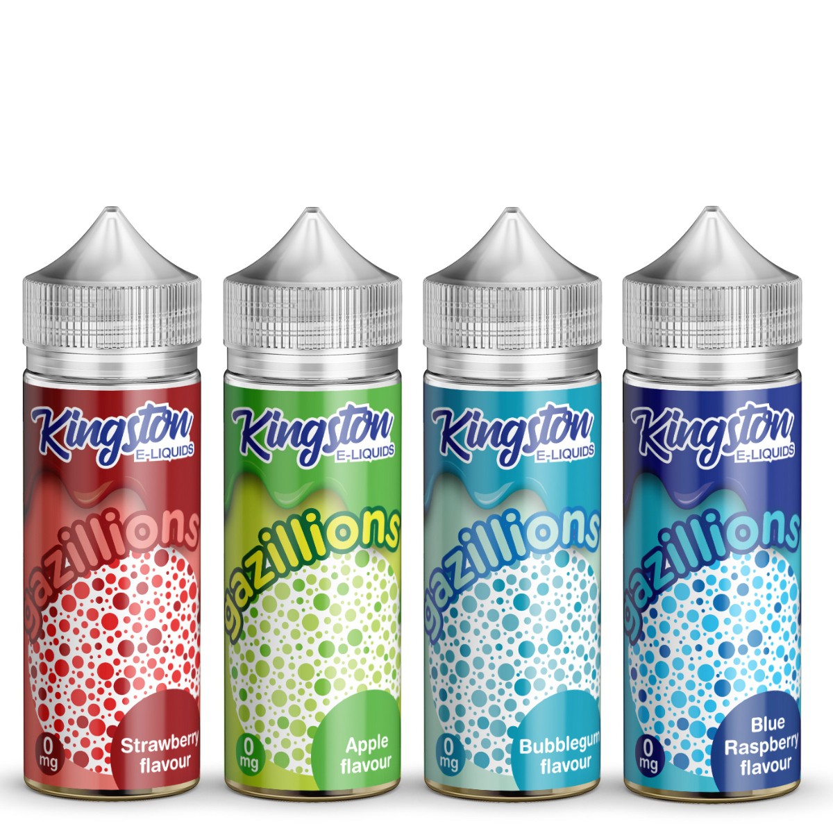 Kingston Gazillions Shortfills 100ml -  £5.25