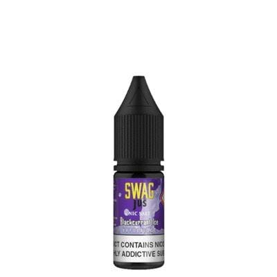 SWAG JUS - BLACKCURRANT ICE - 10ML NIC SALTS (BOX OF 10)