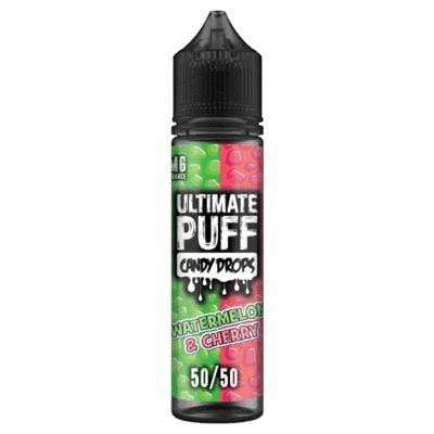 ULTIMATE PUFF - 50/50 - CANDY DROP - WATERMELON & CHERRY - 50ML