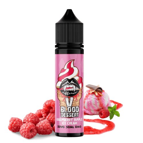 Vampire Blood Dessert - Raspberry Ripple Ice Cream - 50ml